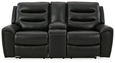 Warlin Power Reclining Loveseat with Console - Image 5