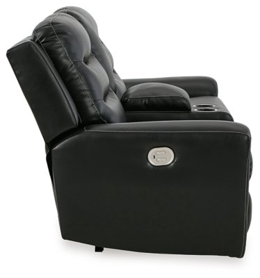 Warlin Power Reclining Loveseat with Console - Image 6