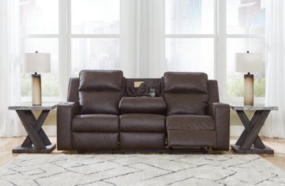Lavenhorne Reclining Sofa with Drop Down Table - Image 8