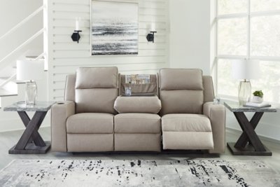 Lavenhorne Reclining Sofa with Drop Down Table - Image 8