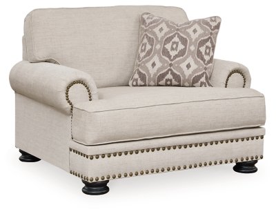 Merrimore Sofa, Loveseat, Oversized Chair and Ottoman - Image 8