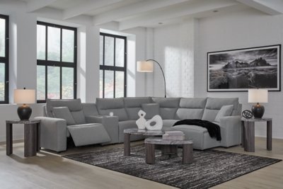 Modmax 6-Piece Power Reclining Sectional with Chaise - Image 3