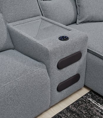 Modmax 7-Piece Power Reclining Sectional with Chaise - Image 6