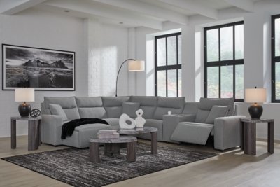 Modmax 6-Piece Power Reclining Sectional with Chaise - Image 3