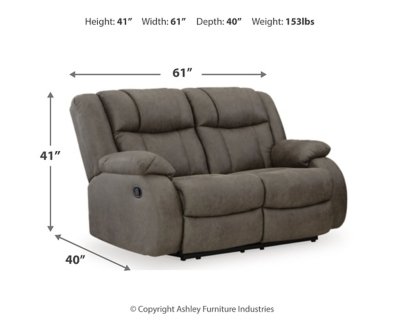 First Base Reclining Sofa, Loveseat and Recliner - Image 19