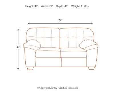 Accrington Loveseat - Image 5