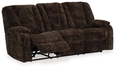 Soundwave Reclining Sofa with Drop Down Table - Image 5