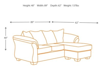 Darcy Sofa Chaise - Image 9