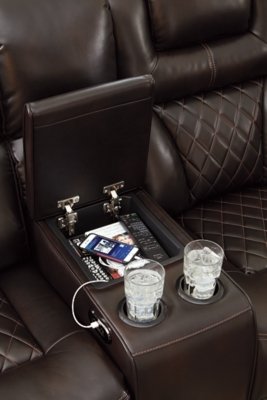 Warnerton Power Reclining Sofa and Loveseat with Power Recliner - Image 7
