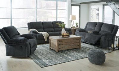 Draycoll Reclining Loveseat with Console and Recliner - Image 14