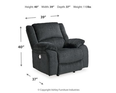 Draycoll 2 Power Reclining Loveseats and Recliner - Image 6