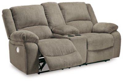 Draycoll Power Reclining Loveseat with Console - Image 7