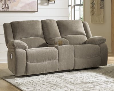 Draycoll Reclining Sofa and Power Reclining Loveseat - Image 10