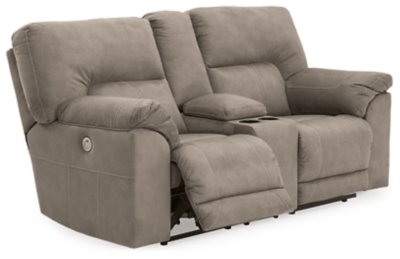 Cavalcade Power Reclining Loveseat with Console - Image 9
