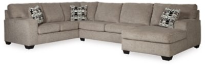 Ballinasloe 3-Piece Sectional and Ottoman - Image 3