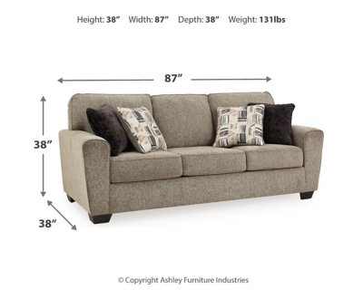 McCluer Sofa, Loveseat, Chair and Ottoman - Image 23