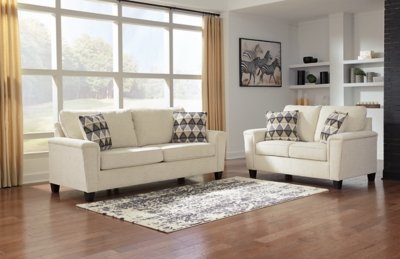 Abinger Queen Sofa Sleeper and Loveseat - Image 13