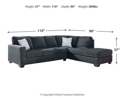 Altari 2-Piece Sleeper Sectional with Chaise - Image 5