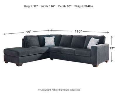 Altari 2-Piece Sleeper Sectional with Chaise - Image 5