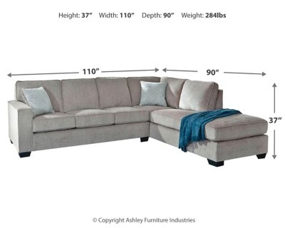 Altari 2-Piece Sleeper Sectional with Chaise - Image 5