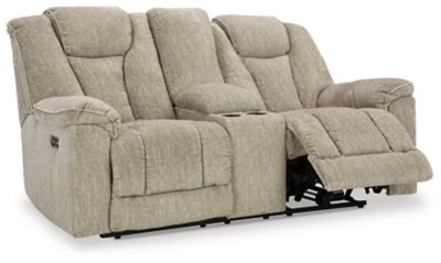 Hindmarsh Power Reclining Loveseat with Console - Image 4