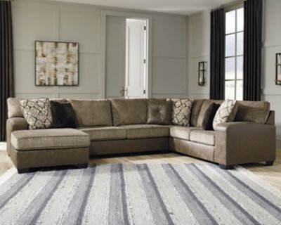 Abalone 3-Piece Sectional with Chaise - Image 3