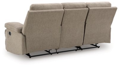 Yarrow Lane Reclining Sofa with Drop Down Table - Image 7