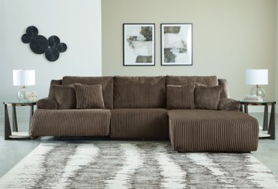 Top Tier 3-Piece Sectional Sofa Chaise - Image 3