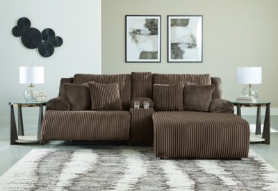 Top Tier 3-Piece Reclining Sectional Sofa with Chaise - Image 3