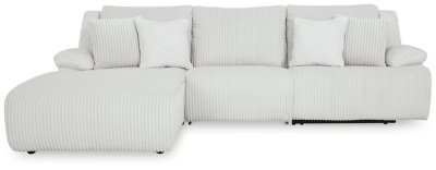 Top Tier 3-Piece Sectional Sofa Chaise - Image 3