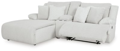 Top Tier 3-Piece Reclining Sectional Sofa with Chaise - Image 3