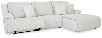Top Tier 3-Piece Sectional Sofa Chaise - Image 3