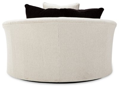 Cambri 2 Oversized Swivel Chairs and Ottoman - Image 8