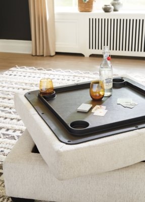 Cambri 2 Oversized Swivel Chairs and Ottoman - Image 16