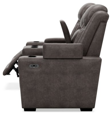 HyllMont Power Reclining Loveseat with Console - Image 12