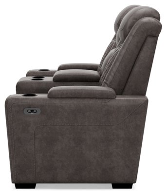HyllMont Power Reclining Loveseat with Console - Image 11