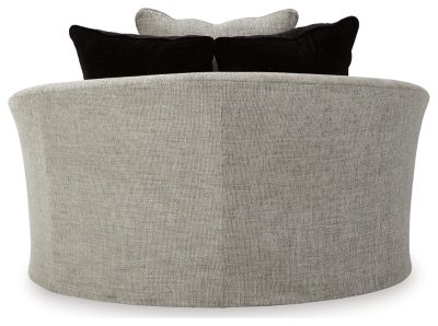 Megginson Oversized Chair and Ottoman - Image 6