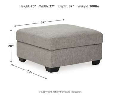 Megginson Ottoman With Storage - Image 5