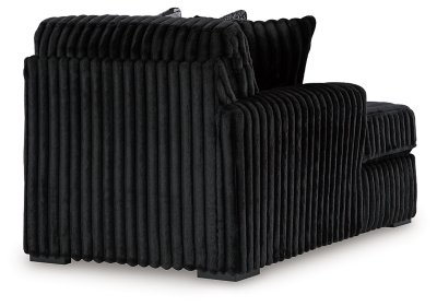 Midnight-Madness 4-Piece Sectional and Ottoman - Image 8