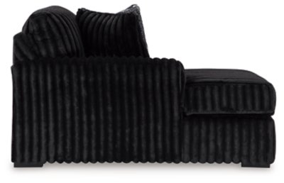 Midnight-Madness 4-Piece Sectional and Ottoman - Image 7