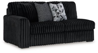 Midnight-Madness 4-Piece Sectional and Oversized Chaise - Image 20
