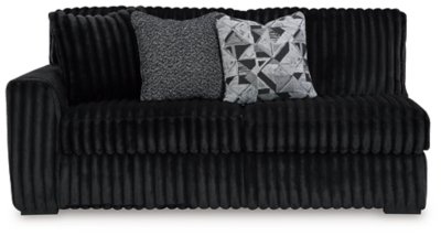 Midnight-Madness 4-Piece Sectional and Oversized Chaise - Image 19