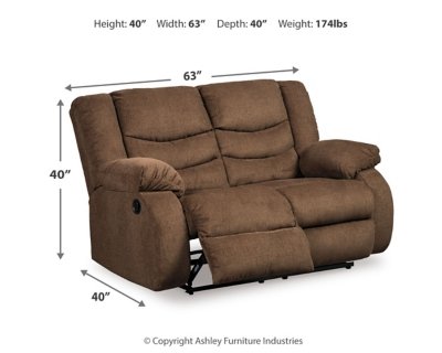 Tulen Reclining Loveseat and Recliner - Image 6