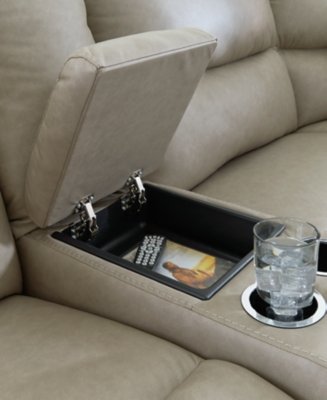 Bearmonte 6-Piece Reclining Sectional with Storage Console - Image 5