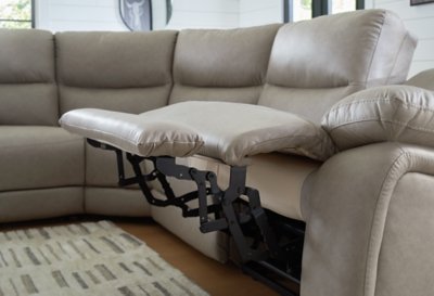 Bearmonte 6-Piece Reclining Sectional with Storage Console - Image 6