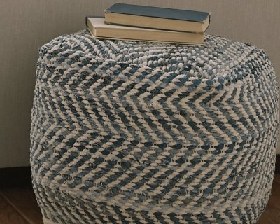 Chevron Pouf - Image 3