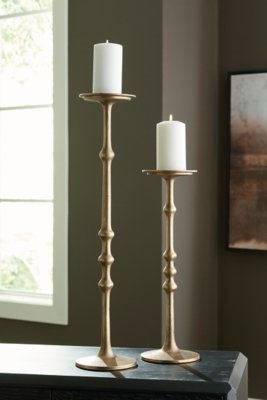 Larwick Candle Holder (Set of 2) - Image 3