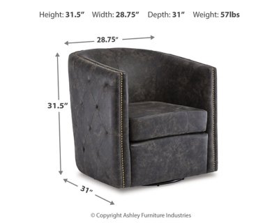 Brentlow Swivel Accent Chair - Image 5