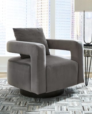 Alcoma Swivel Accent Chair - Image 3