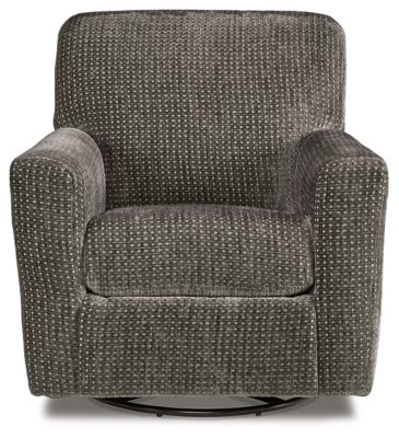 Herstow Swivel Glider Accent Chair - Image 4